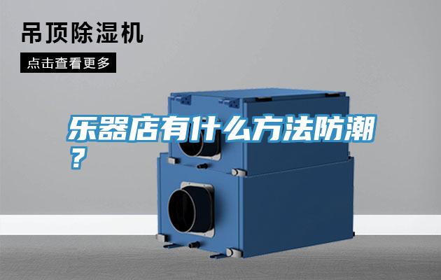 乐器店有什么方法防潮？