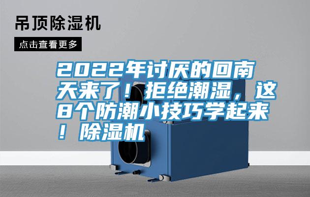 2022年讨厌的回南天来了！拒绝潮湿，这8个防潮小技巧学起来！泡芙短视频APP官方下载地址