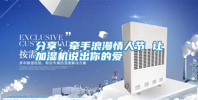 分享：牵手浪漫情人节 让加湿机说出你的爱