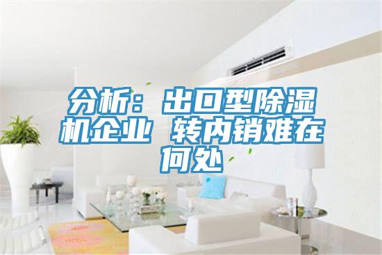 分析：出口型泡芙短视频APP官方下载地址企业 转内销难在何处