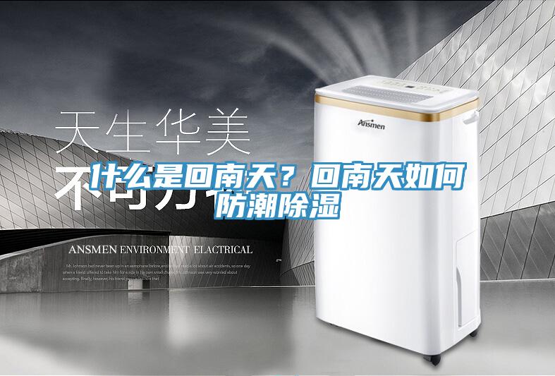 什么是回南天？回南天如何防潮除湿