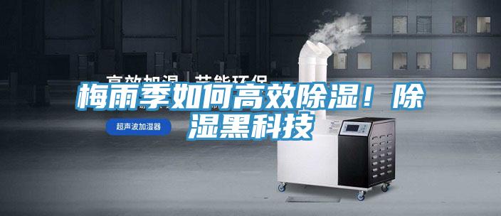 梅雨季如何高效除湿！除湿黑科技