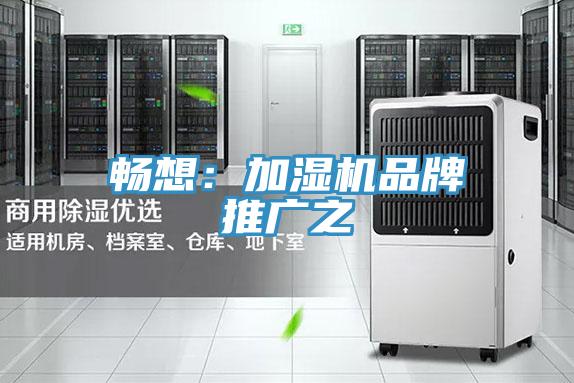 畅想：加湿机品牌推广之