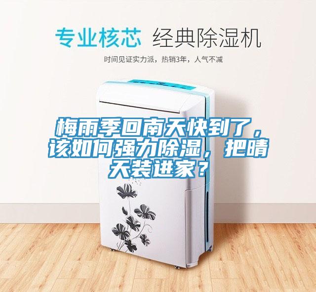 梅雨季回南天快到了，该如何强力除湿，把晴天装进家？