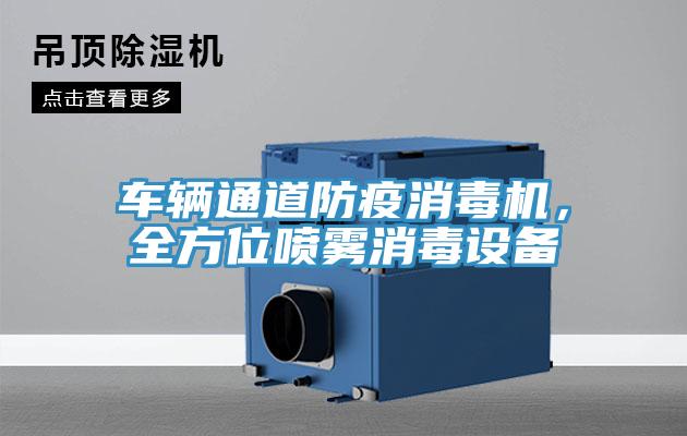 车辆通道防疫消毒机，全方位喷雾消毒设备