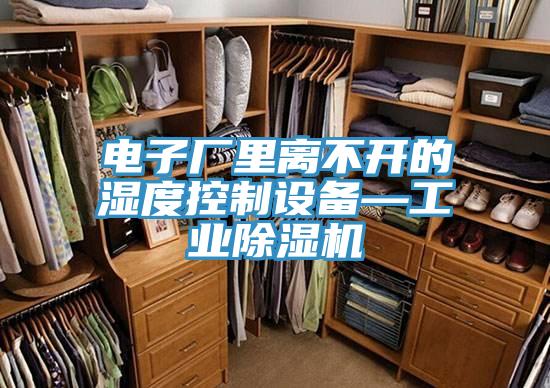 电子厂里离不开的湿度控制设备—工业泡芙短视频APP官方下载地址