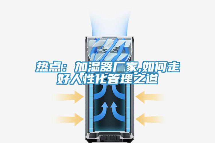 热点：加湿器厂家,如何走好人性化管理之道