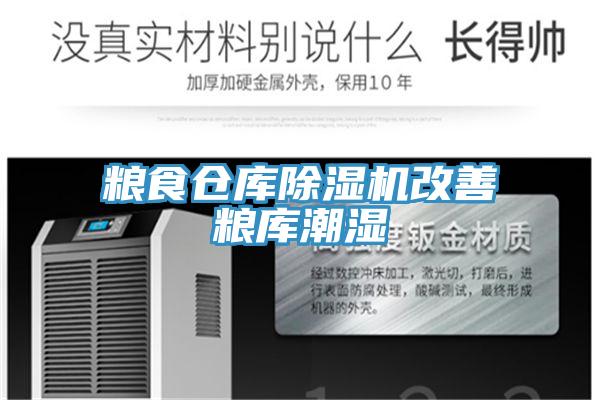 粮食仓库泡芙短视频APP官方下载地址改善粮库潮湿