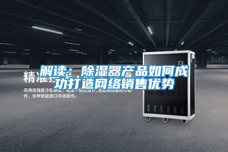 解读：除湿器产品如何成功打造网络销售优势
