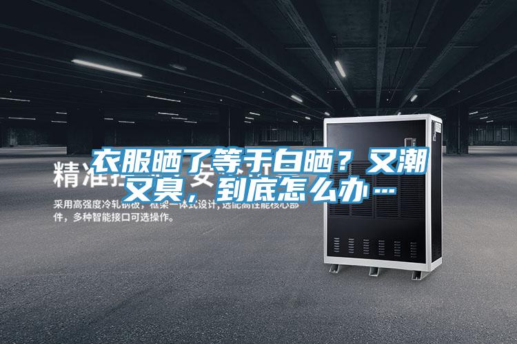 衣服晒了等于白晒？又潮又臭，到底怎么办…