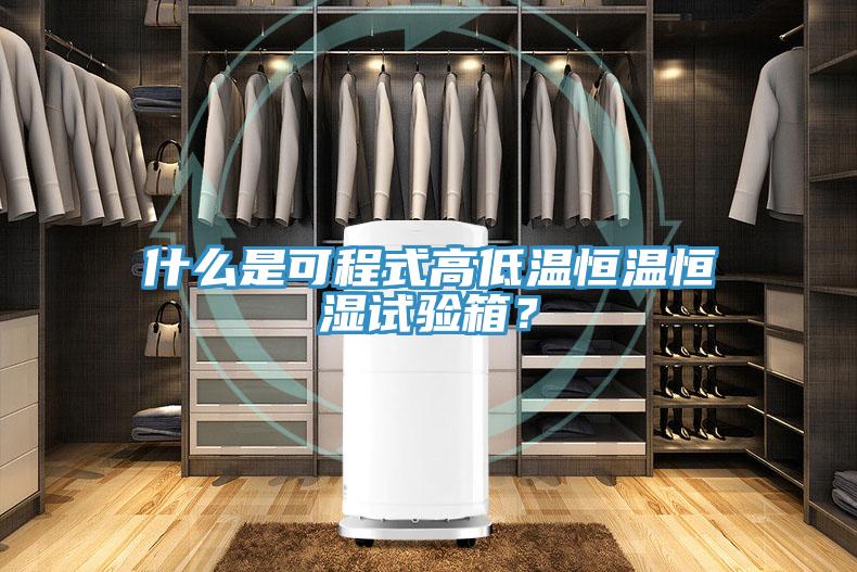 什么是可程式高低温恒温恒湿试验箱？