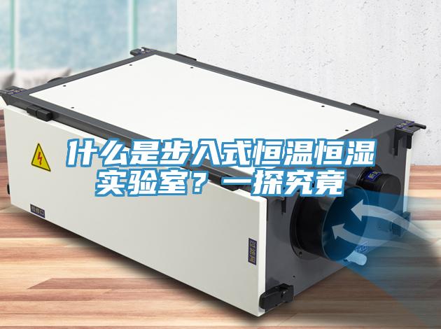 什么是步入式恒温恒湿实验室？一探究竟