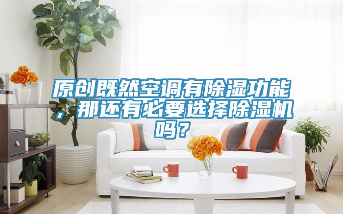 原创既然空调有除湿功能，那还有必要选择泡芙短视频APP官方下载地址吗？