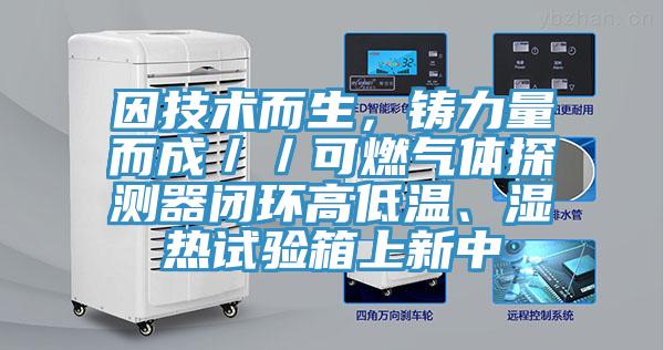 因技术而生，铸力量而成／／可燃气体探测器闭环高低温、湿热试验箱上新中