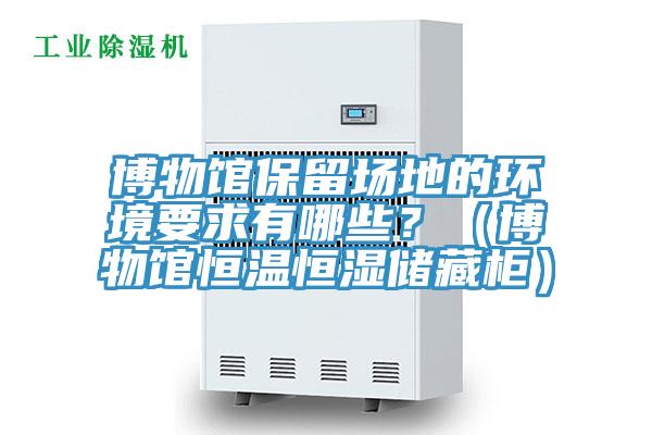 博物馆保留场地的环境要求有哪些？（博物馆恒温恒湿储藏柜）