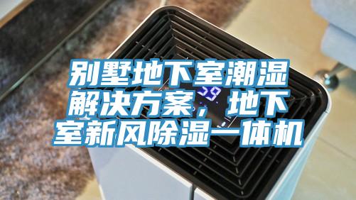 别墅地下室潮湿解决方案，地下室新风除湿一体机