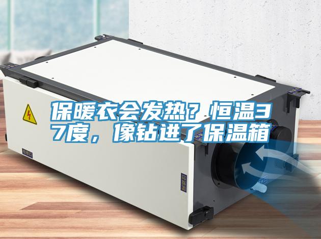 保暖衣会发热？恒温37度，像钻进了保温箱