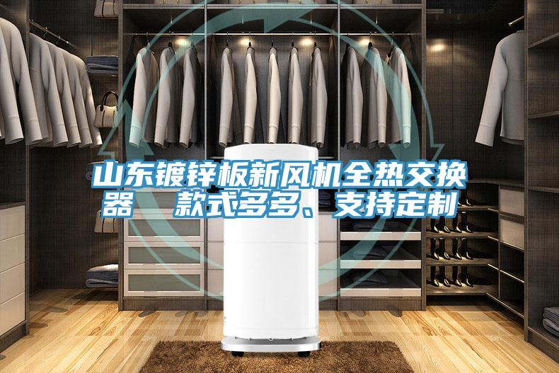 山东镀锌板新风机全热交换器  款式多多、支持定制