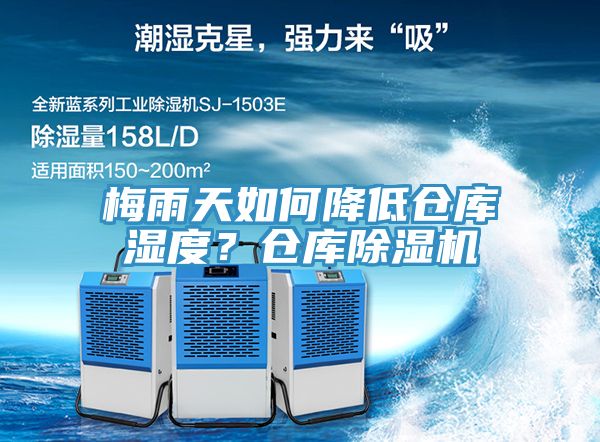 梅雨天如何降低仓库湿度？仓库泡芙短视频APP官方下载地址