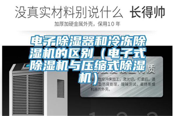 电子除湿器和冷冻泡芙短视频APP官方下载地址的区别（电子式泡芙短视频APP官方下载地址与压缩式泡芙短视频APP官方下载地址）