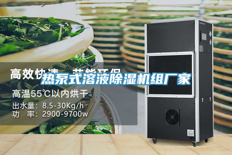 热泵式溶液泡芙短视频APP官方下载地址组厂家