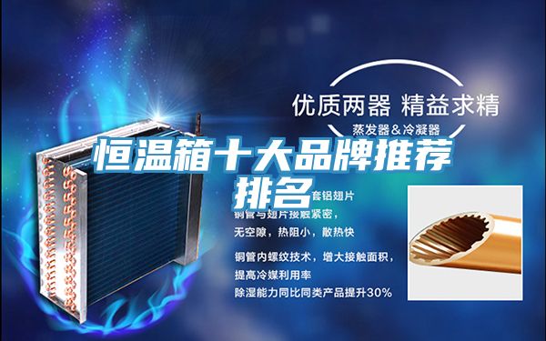 恒温箱十大品牌推荐排名