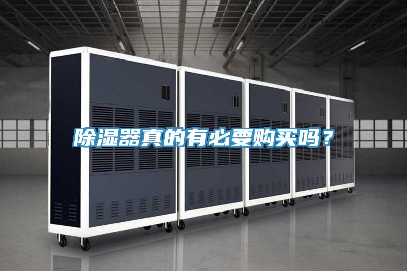 除湿器真的有必要购买吗？