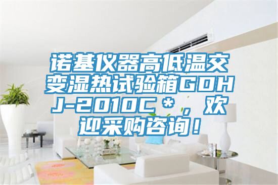 诺基仪器高低温交变湿热试验箱GDHJ-2010C＊，欢迎采购咨询！